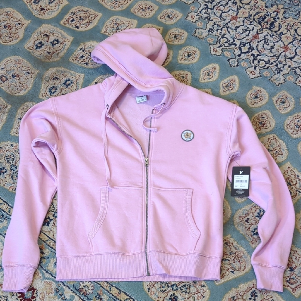 Women's Hurley Zip Hooded Sweatshirt NWT
